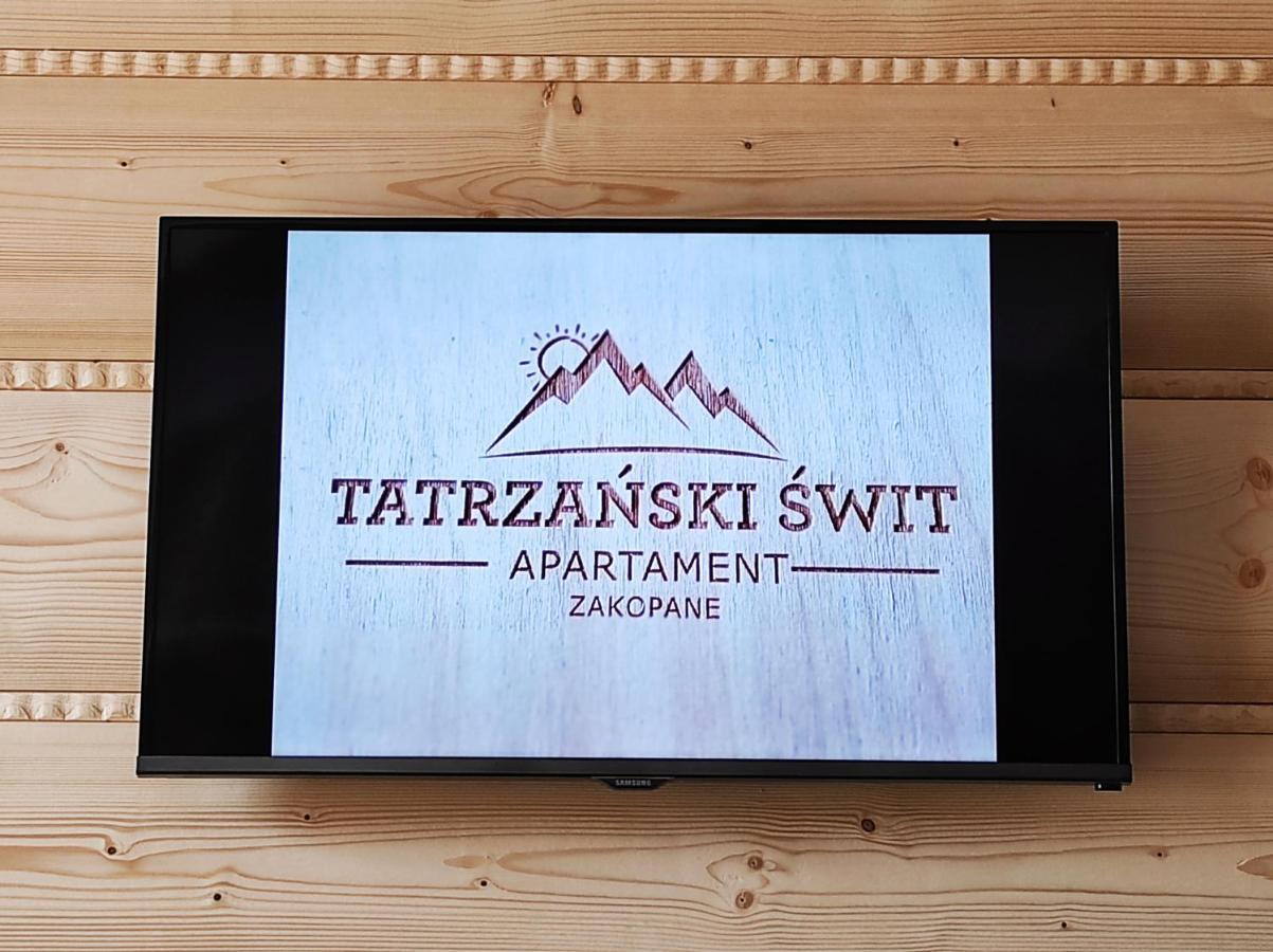 Apartament Tatrzanski Swit Z Tarasem-20M2, Garazem Podziemnym, Grota Solna Zakopane Luaran gambar