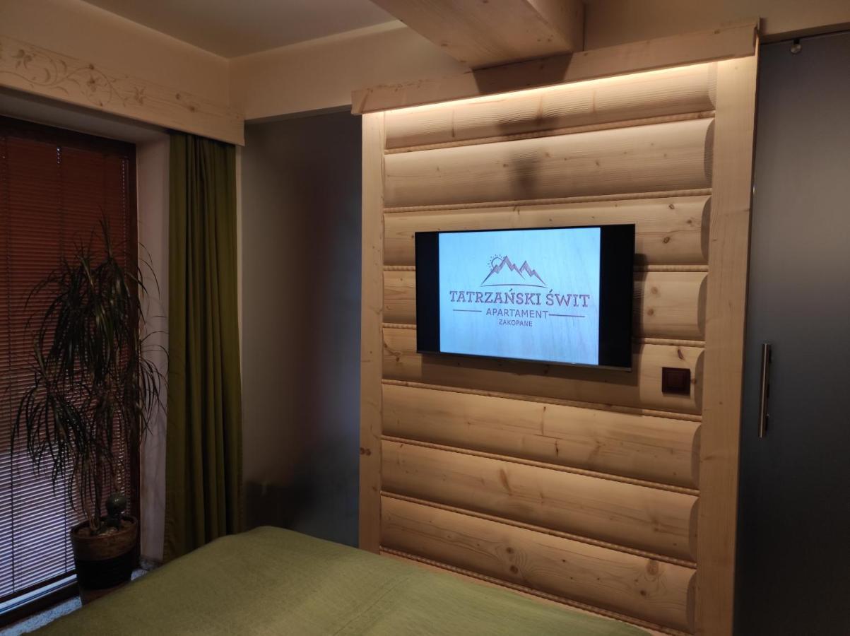 Apartament Tatrzanski Swit Z Tarasem-20M2, Garazem Podziemnym, Grota Solna Zakopane Luaran gambar